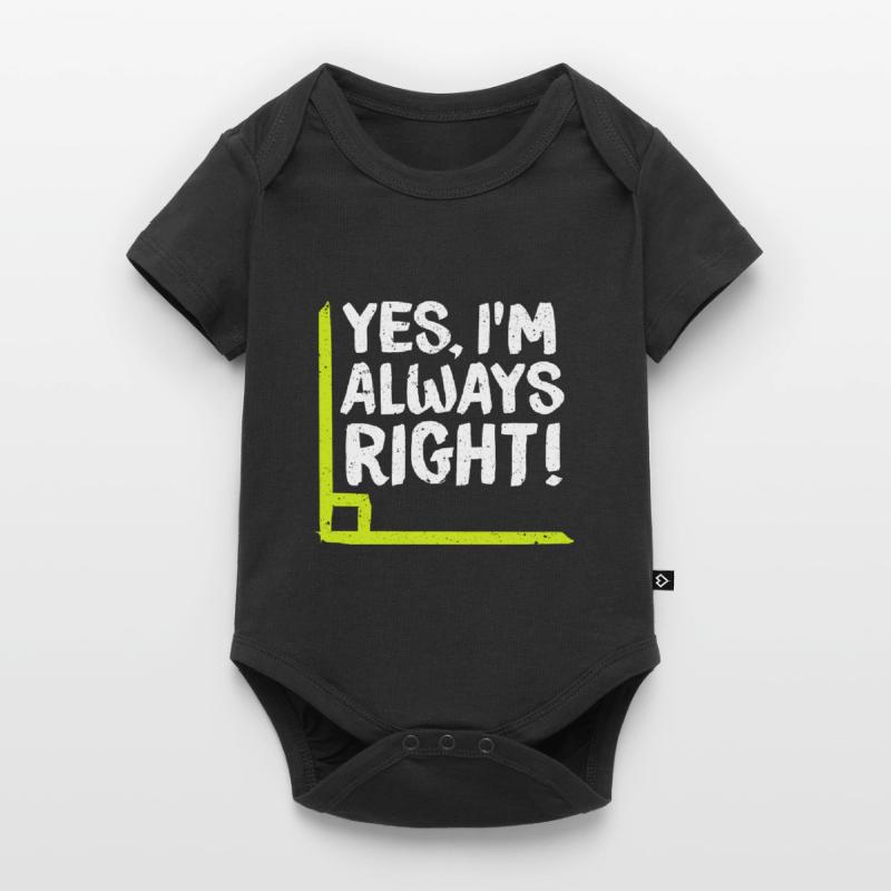 J'ai raison! Mathématicien maths maths Body à manches courtes Premium Bébé