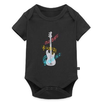 Guitare basse guitare électrique - Body à manches courtes Premium Bébé - noir - Devant