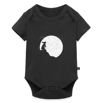 in Full Moon Moon Gift Rabbit Romance - Baby Premium short-sleeve bodysuit - black - Front