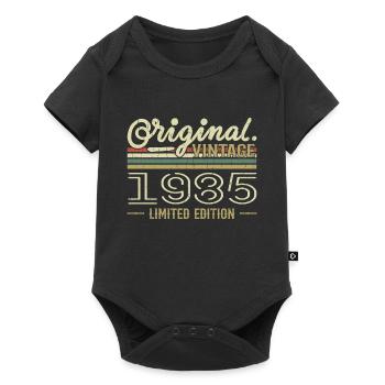 1985 Anniversaire Rétro 1985 Original 1985 Vintage - Body à manches courtes Premium Bébé - noir - Devant