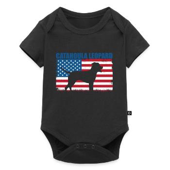 Louisiana Catahoula Leopard Dog - Baby Premium short-sleeve bodysuit - black - Front