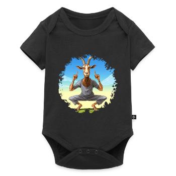 Yogi Capricorn - Baby Premium short-sleeve bodysuit - black - Front