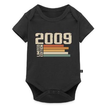 2009 Vintage - Retro 2009 Birthday Gift 2009 - Baby Premium short-sleeve bodysuit - black - Front