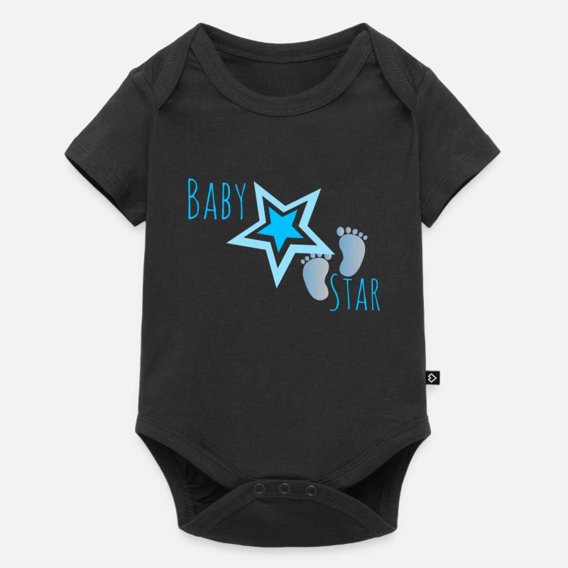 baby star garcon - Body à manches courtes Premium Bébé - noir