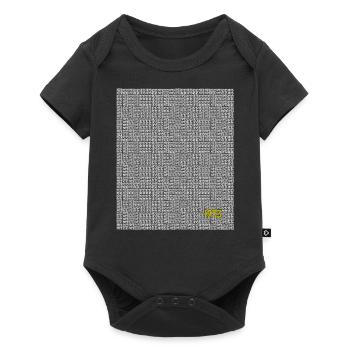 1973 - 50th birthday, anniversary, wedding anniversary - Baby Premium short-sleeve bodysuit - black - Front