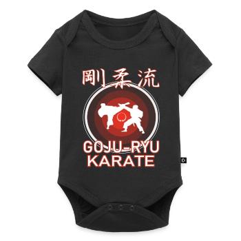 La tenue cool d’arts martiaux de karaté Goju-ryu, - Body à manches courtes Premium Bébé - noir - Devant