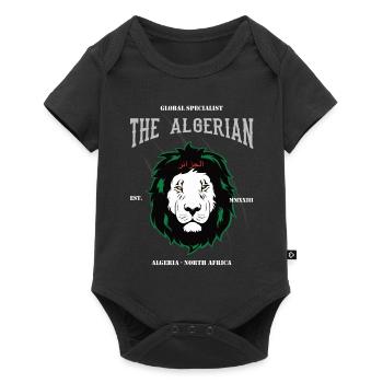 The Algerian, cool design for the Algerian - Baby Premium short-sleeve bodysuit - black - Front