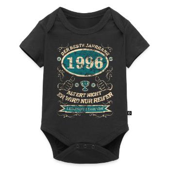 1996 Le meilleur design vintage - Body à manches courtes Premium Bébé - noir - Devant