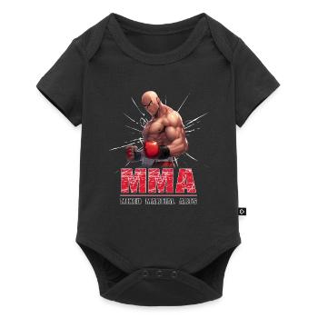 MMA Fighter – Anime Shirt - Baby Premium short-sleeve bodysuit - black - Front