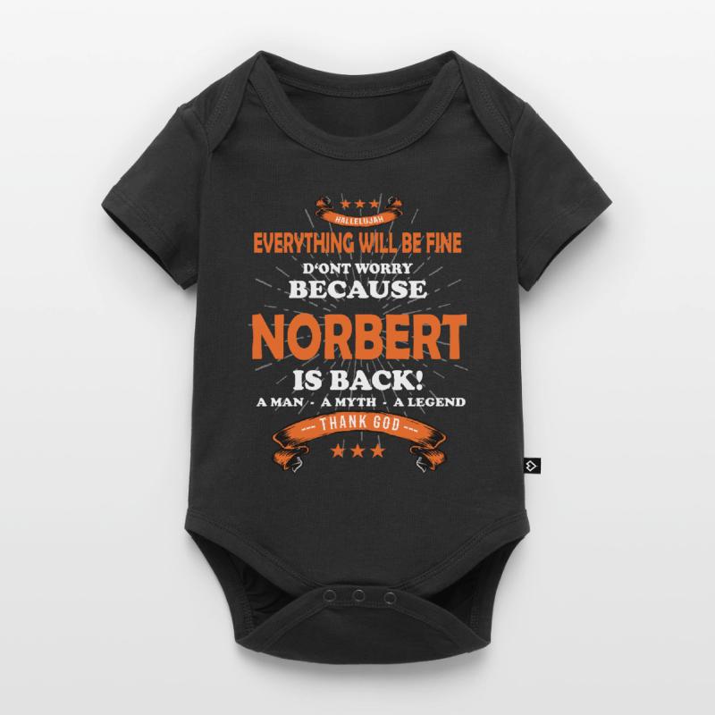 Everything will be fine Charlie Is back Baby Premium short-sleeve bodysuit
