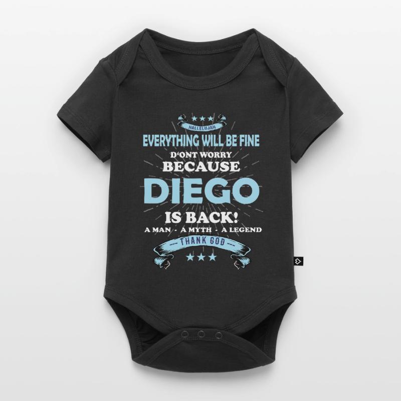 Everything will be fine Diego Is back Baby Premium Kurzarmbody