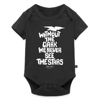 Citation D'Edgar Allan Poe, Visuel De Littérature - Body à manches courtes Premium Bébé - noir - Devant