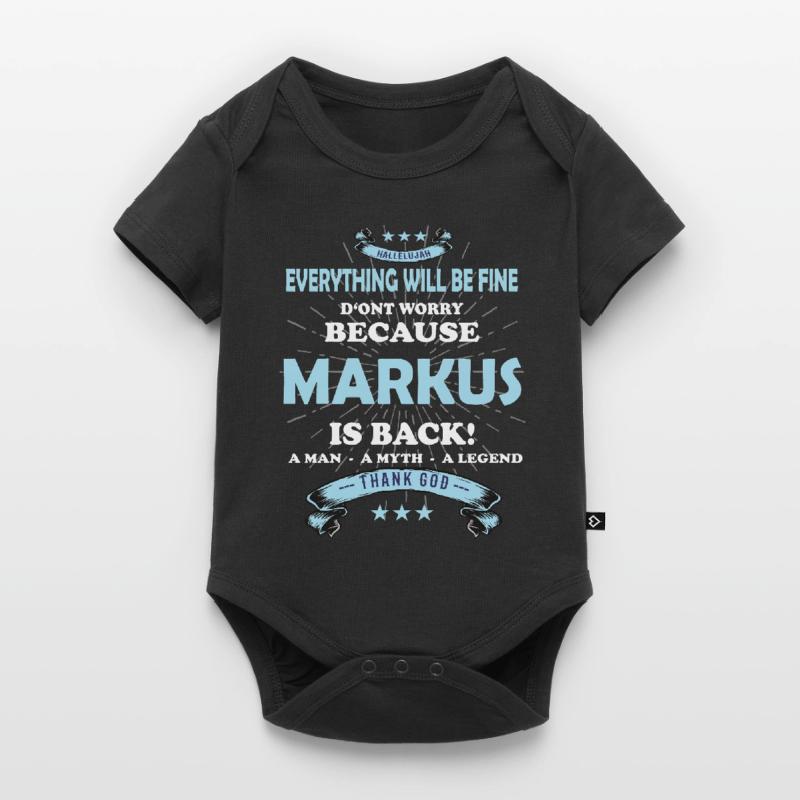 Everything will be fine Markus Is back Baby Premium Kurzarmbody