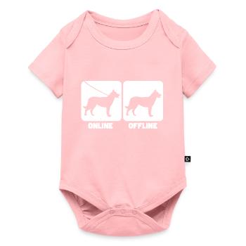Beauceron - Baby Premium short-sleeve bodysuit - rose - Front