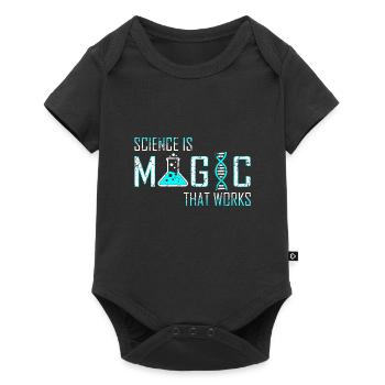 Science Physique Chimie Science Nerd - Body à manches courtes Premium Bébé - noir - Devant