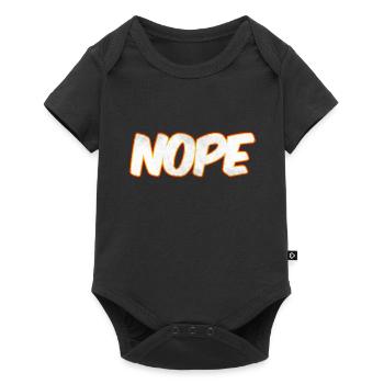 NOPE Nope nope - Baby Premium short-sleeve bodysuit - black - Front