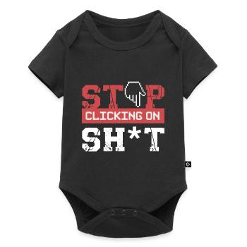 Cybersecurity Hacker Programming Gift Idea - Baby Premium short-sleeve bodysuit - black - Front