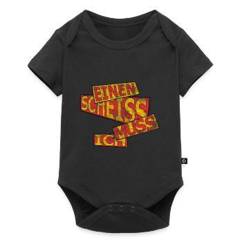 I have to shit - vintage - Baby Premium short-sleeve bodysuit - black - Front