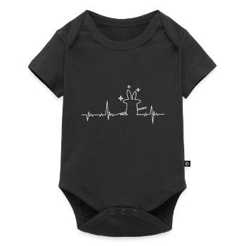 Magic tricks heartbeat - Baby Premium short-sleeve bodysuit - black - Front