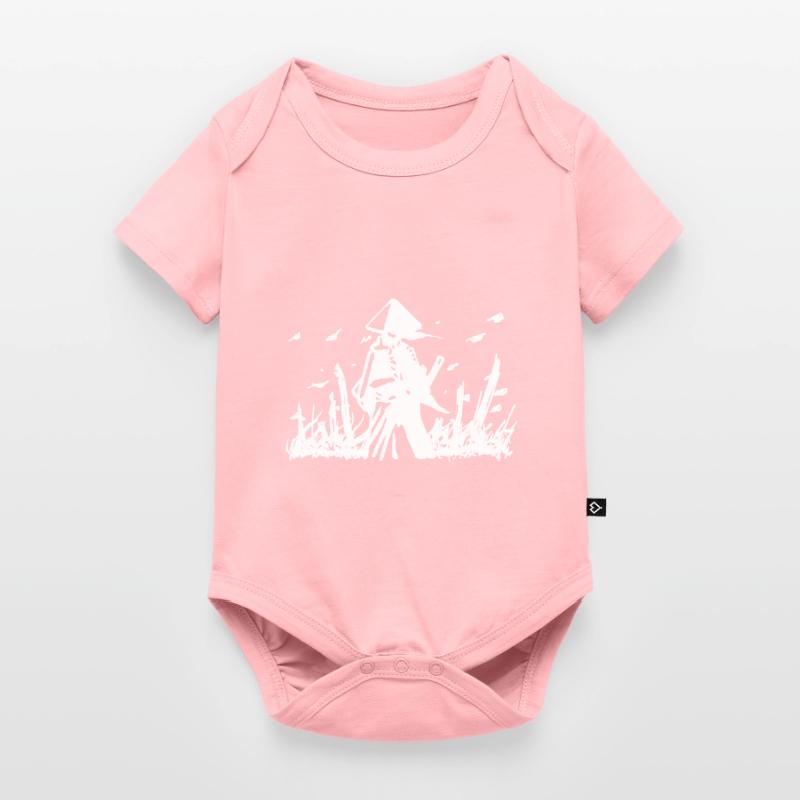 Samurai Baby Premium short-sleeve bodysuit