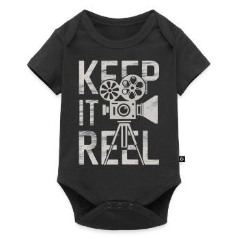 Filmmaker Film Director Cinematographer Film - Baby Premium short-sleeve bodysuit - black - Front