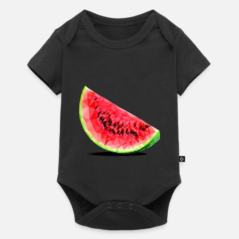 Watermelon - Baby Premium short-sleeve bodysuit - black