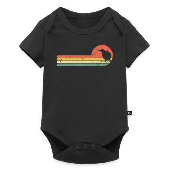 Kiwi Vogel - Body à manches courtes Premium Bébé - noir - Devant