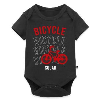 Équipe cycliste Cardio Cyclist Hobby Sports - Body à manches courtes Premium Bébé - noir - Devant