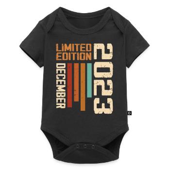 December 2023 - 2023 December - Baby Premium short-sleeve bodysuit - black - Front