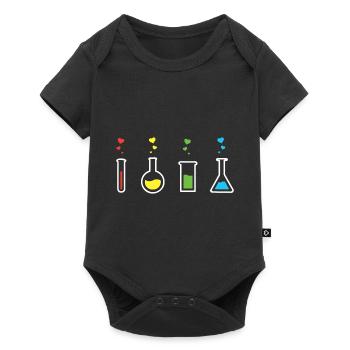 Chemistry In Love - Baby Premium short-sleeve bodysuit - black - Front
