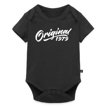 Original 1979 Birthday Gift 1979 - Baby Premium short-sleeve bodysuit - black - Front