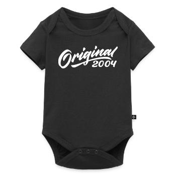 Original 2004 Birthday Gift 2004 - Baby Premium short-sleeve bodysuit - black - Front