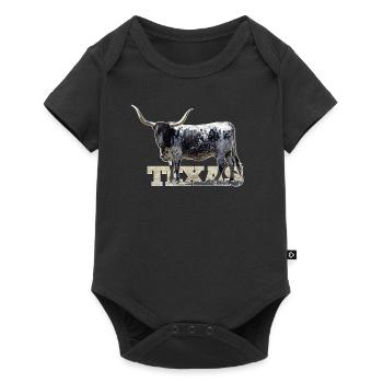 Texas Longhorns - Baby Premium short-sleeve bodysuit - black - Front