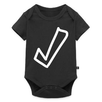 Hook Emoji Sketch Dessin - Body à manches courtes Premium Bébé - noir - Devant