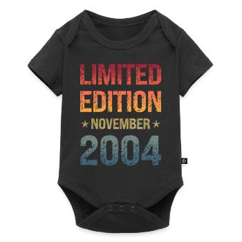 Édition limitée Birthday Party Vintage 2004 - Body à manches courtes Premium Bébé - noir - Devant