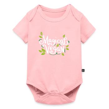régime alimentaire végétalien Magiques végétaliens végétalien - Body à manches courtes Premium Bébé - rose - Devant