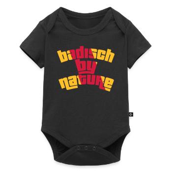 Badisch by nature - Baby Premium short-sleeve bodysuit - black - Front