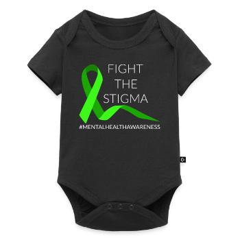Lutte contre la stigmatisation Sensibilisation à la santé mentale II - Body à manches courtes Premium Bébé - noir - Devant