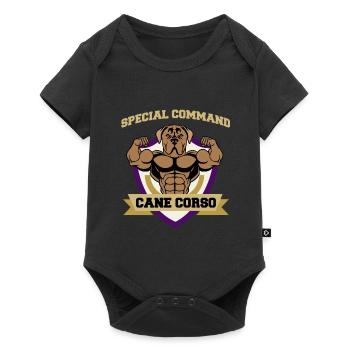 Special Command Cane Corso - Baby Premium short-sleeve bodysuit - black - Front