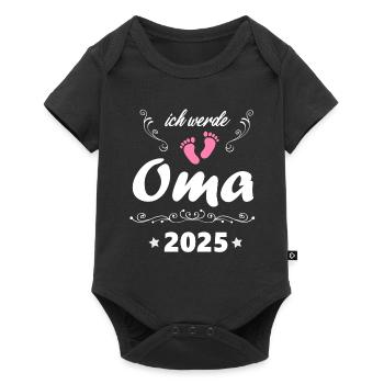 I'm going to be Grandma 2025 Grandma-to-be 2025 surprise - Baby Premium short-sleeve bodysuit - black - Front
