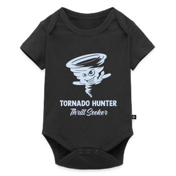 Storm Chasing: Tornado Hunter Thrill Seeker - Baby Premium short-sleeve bodysuit - black - Front