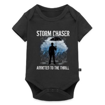 Storm Chasing: Addicted to the Thrill - Baby Premium short-sleeve bodysuit - black - Front