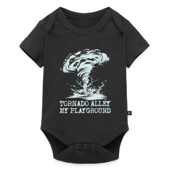 Storm Chasing: My Playground - Baby Premium short-sleeve bodysuit - black - Front