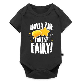 Lustiger Denglisch Spruch Denglisch Sprüche - Baby Premium Kurzarmbody - Schwarz - Vorne