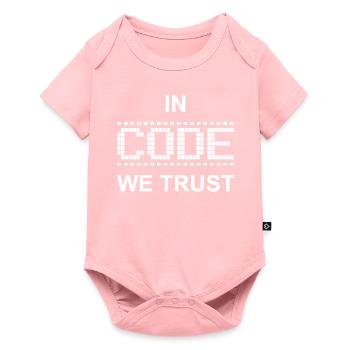 CODE - Baby Premium short-sleeve bodysuit - rose - Front