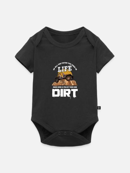 Schmutz Jeep - Baby Premium Kurzarmbody - Schwarz