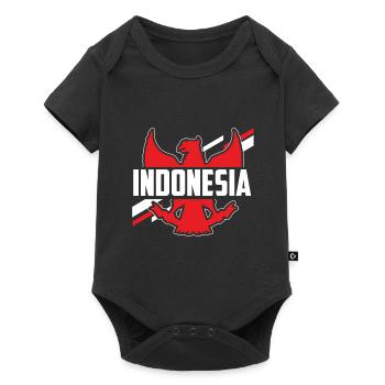 Indonésie - Body à manches courtes Premium Bébé - noir - Devant