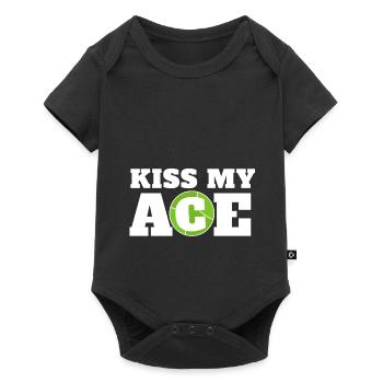 Tennis tennis club club cadeau - Body à manches courtes Premium Bébé - noir - Devant