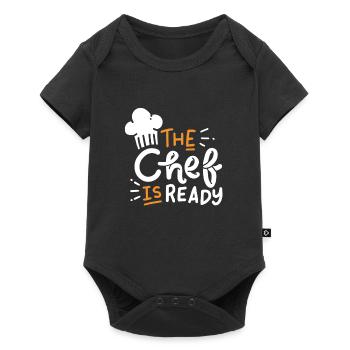 The Cheff Chef Is Finished Chefs T-Shirt Gift - Baby Premium short-sleeve bodysuit - black - Front