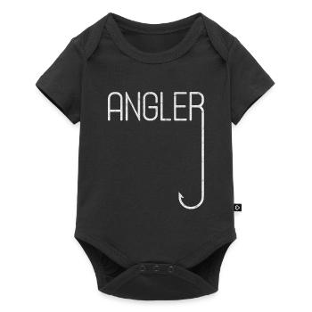 angler - Baby Premium short-sleeve bodysuit - black - Front